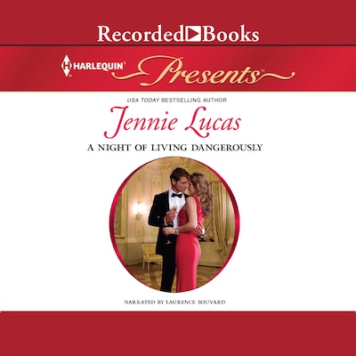 A Night of Living Dangerously – omslag til lydbogen af Jennie Lucas