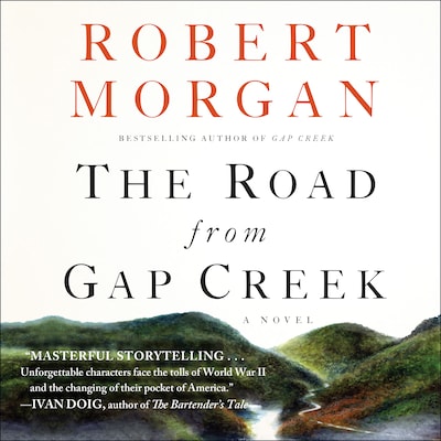 The Road from Gap Creek – omslag til lydbogen af Robert Morgan