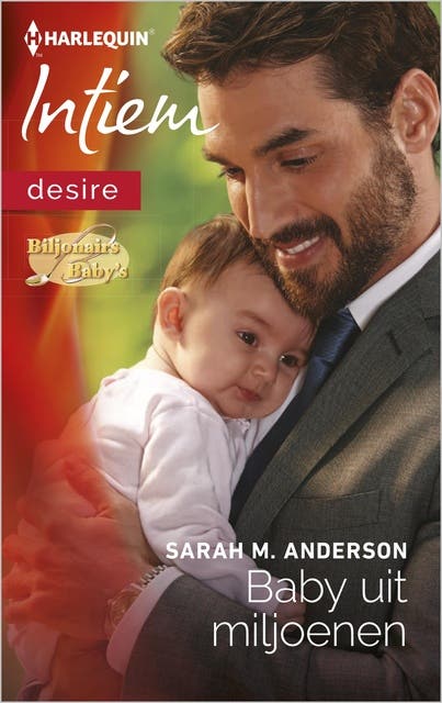 Baby uit miljoenen: Biljonairs & baby's – omslag van het luisterboek van Sarah M. Anderson