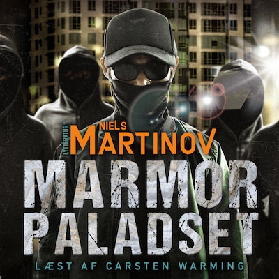 Marmorpaladset – omslag til lydbogen af Niels Martinov