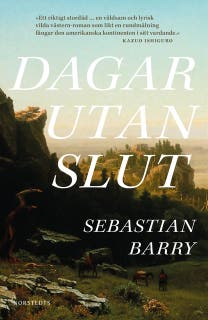 Dagar utan slut – omslag till ljudboken av Sebastian Barry