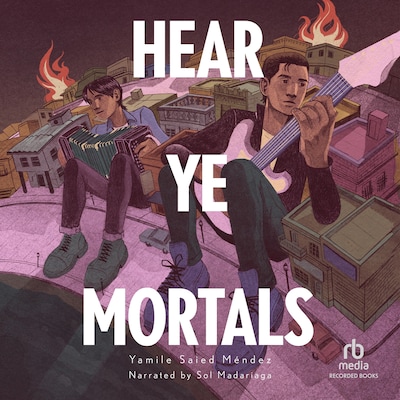 Hear Ye Mortals – omslag til lydbogen af Yamile Saied Méndez
