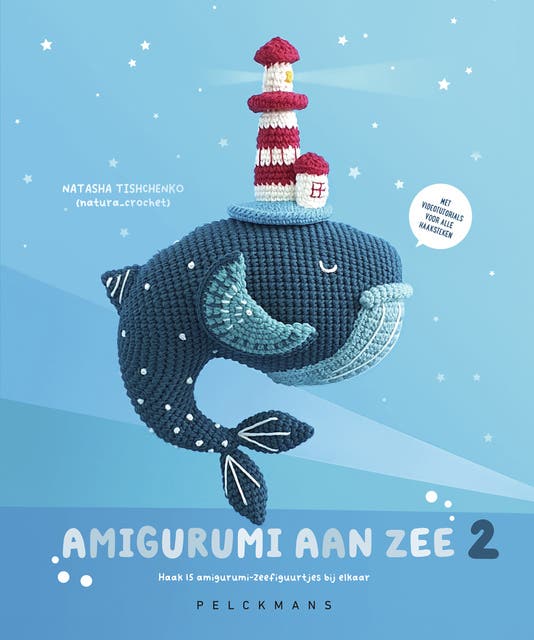 Amigurumi aan zee 2 – omslag van het luisterboek van Natasha Tishchenko