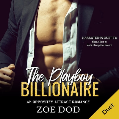 The Playboy Billionaire – omslag til lydbogen af Zoe Dod