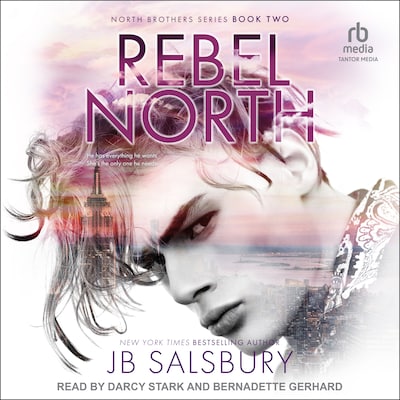Rebel North – omslag til lydbogen af JB Salsbury