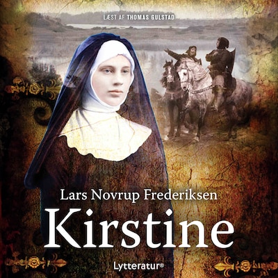Kirstine – omslag til lydbogen af Lars Novrup Frederiksen