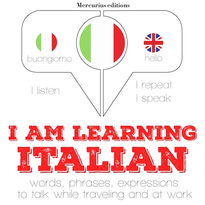 I am learning Italian – okładka audiobooka, autor JM Gardner