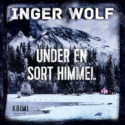 Under en sort himmel – omslag til lydbogen af Inger Wolf