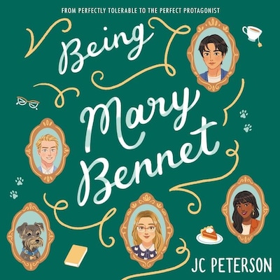 Being Mary Bennet – omslag til lydbogen af J. C. Peterson