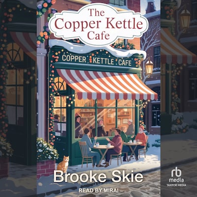 The Copper Kettle Cafe – omslag til lydbogen af Brooke Skie