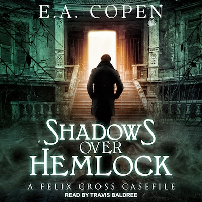 Shadows Over Hemlock – omslag til lydbogen af E.A. Copen