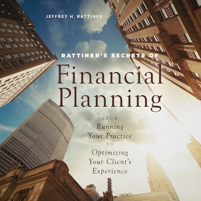 Rattiner’s Secrets of Financial Planning – omslag til lydbogen af Jeffrey H. Rattiner