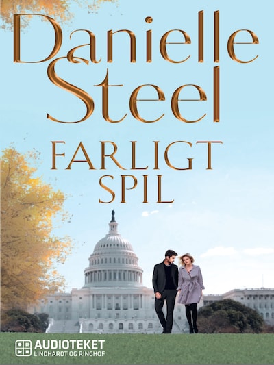Farligt spil – omslag til lydbogen af Danielle Steel