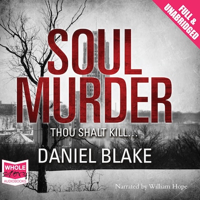 Soul Murder – omslag til lydbogen af Daniel Blake