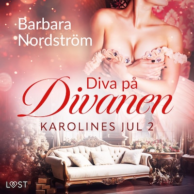 Karolines Jul 2: Diva på Divanen – omslag til lydbogen af Barbara Nordström