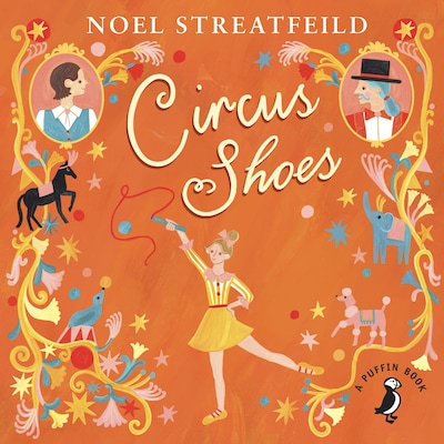 Circus Shoes – omslag til lydbogen af Noel Streatfeild