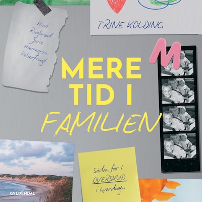 Mere tid i familien – omslag til lydbogen af Trine Kolding