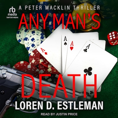 Any Man's Death – omslag til lydbogen af Loren D. Estleman