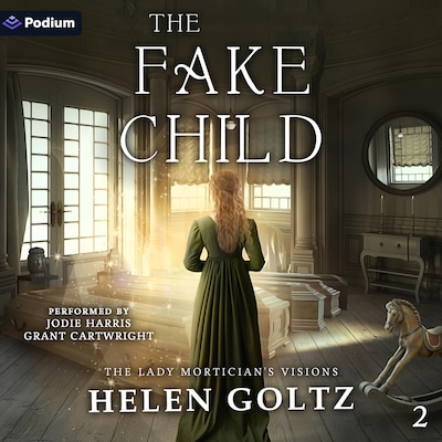 The Fake Child – omslag til lydbogen af Helen Goltz