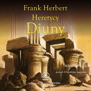 Heretycy Diuny – okładka audiobooka, autor Frank Herbert