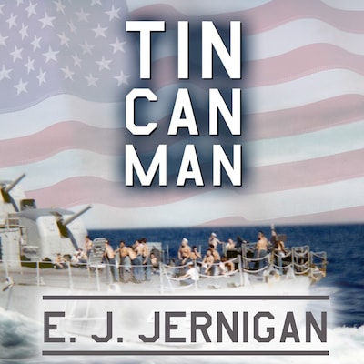 Tin Can Man – omslag til lydbogen af E. J. Jernigan