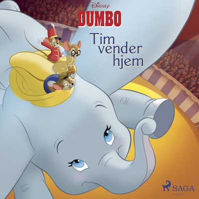 Dumbo - Tim vender hjem – omslag til lydbogen af Disney