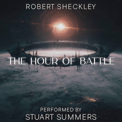 The Hour of Battle – omslag til lydbogen af Robert Sheckley