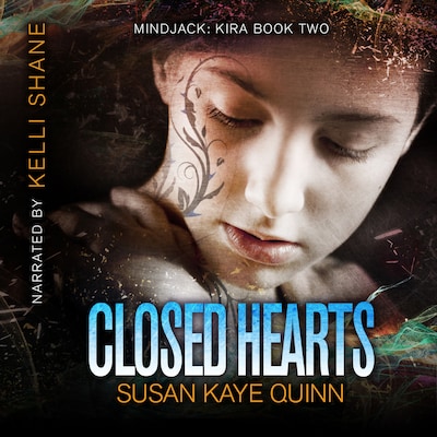 Closed Hearts (Mindjack 2) – omslag til lydbogen af Susan Kaye Quinn