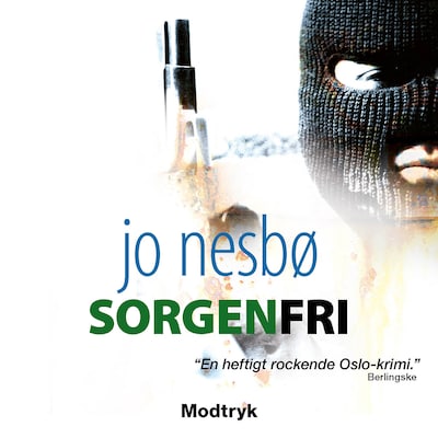 Sorgenfri – omslag til lydbogen af Jo Nesbø