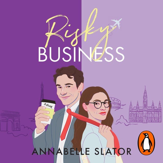 Risky Business: the perfect forbidden love workplace romance – omslag til lydbogen af Annabelle Slator