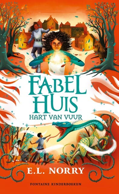 Hart van vuur – omslag van het luisterboek van Emma Norry