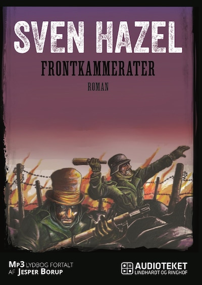 Frontkammerater – omslag til lydbogen af Sven Hazel