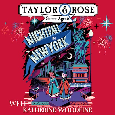 Nightfall in New York – omslag til lydbogen af Katherine Woodfine