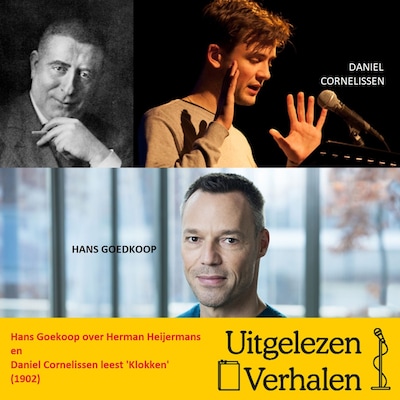 Hans Goedkoop over Herman Heijermans; Daniël leest klokken (1902) – omslag van het luisterboek van Hans Goedkoop, Daniël Cornelissen