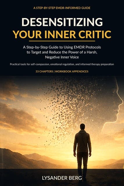 Desensitizing Your Inner Critic: An EMDR-Informed Guide to Working with Self-Criticism – omslag til lydbogen af Lysander Berg