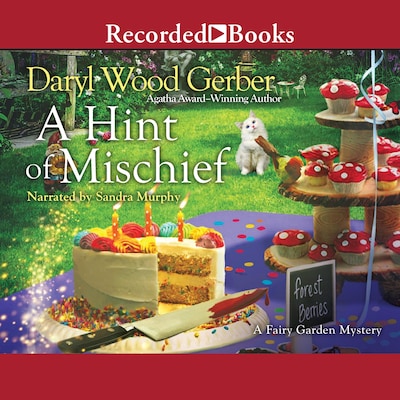 A Hint of Mischief – omslag til lydbogen af Daryl Wood Gerber