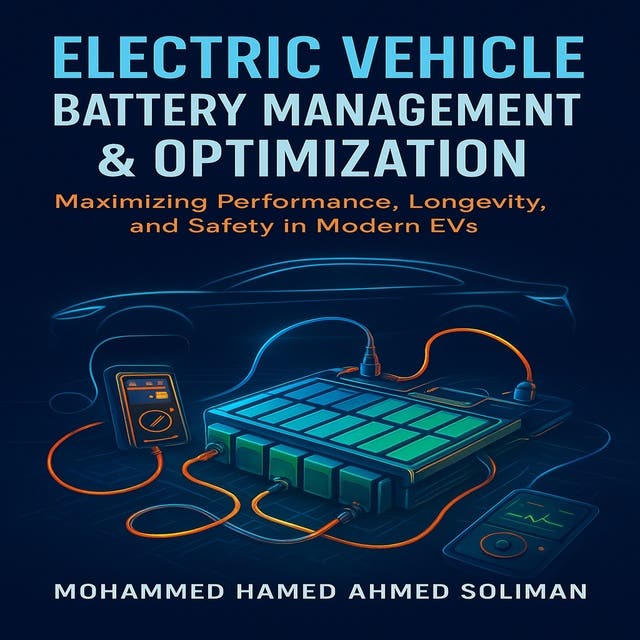 Electric Vehicle Battery Management & Optimization: Maximizing Performance, Longevity, and Safety in Modern EVs – omslag til lydbogen af Mohammed Hamed Ahmed Soliman