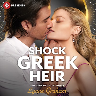 Shock Greek Heir – omslag til lydbogen af Lynne Graham