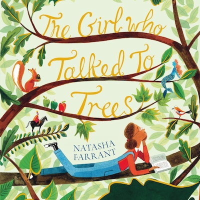The Girl Who Talked to Trees – omslag til lydbogen af Natasha Farrant