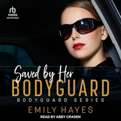 Saved by her Bodyguard – omslag til lydbogen af Emily Hayes