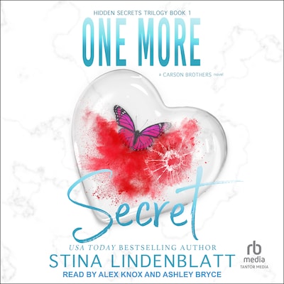 One More Secret – omslag til lydbogen af Stina Lindenblatt