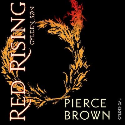 Red Rising 2 - Gylden søn – omslag til lydbogen af Pierce Brown