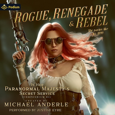Rogue, Renegade and Rebel – omslag til lydbogen af Michael T Anderle