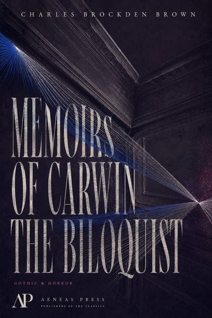 Memoirs of Carwin the Biloquist: A Fragment – omslag til lydbogen af Charles Brockden Brown