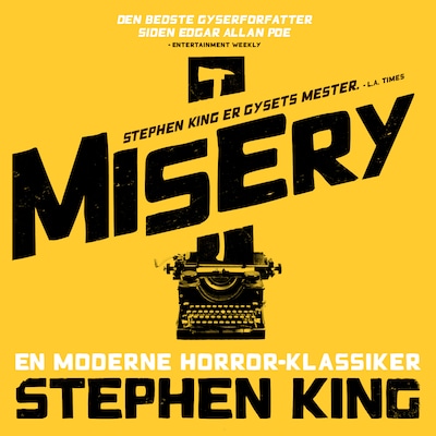 Misery – omslag til lydbogen af Stephen King