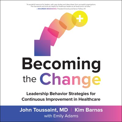 Becoming the Change – omslag til lydbogen af John Toussaint, Kim Barnas