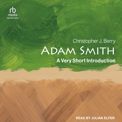 Adam Smith – omslag til lydbogen af Christopher J. Berry