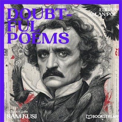 Doubtful Poems – omslag til lydbogen af Edgar Allan Poe