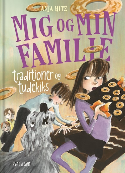 Mig og min familie. Traditioner og tudekiks – omslag til lydbogen af Anja Hitz