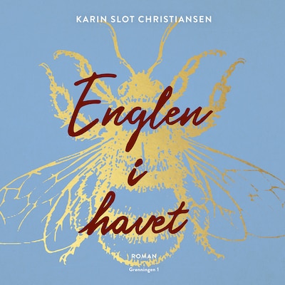 Englen i havet – omslag til lydbogen af Karin Slot Christiansen